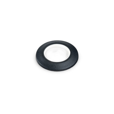 Ideal Lux Way Outdoor Recessed Floor & Decking Black Ip67G9 from B&Q