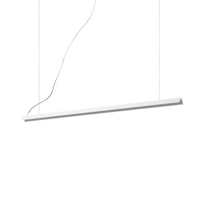 B&Q -  Luminosa V-Line Integrated Led Pendant Ceiling Light White 3000K