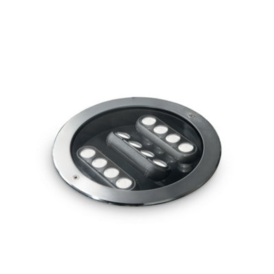 Ideal Lux Taurus Led Outdoor Recessed Floor & Decking Steel Ip673000K from B&Q