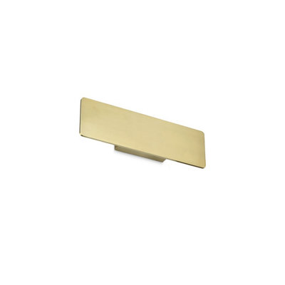 Ideal Lux Zig Zag Integrated Led Wall Lamp Brass 29Cm 3000K from B&Q