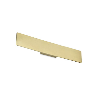 Ideal Lux Zig Zag Integrated Led Wall Lamp Brass 53Cm 3000K from B&Q