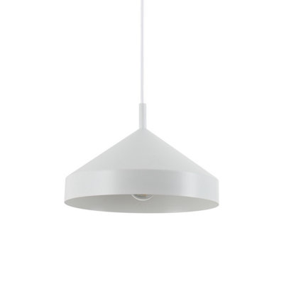 Ideal Lux Lighting Yurta Pendant Light White A - White - Image 3