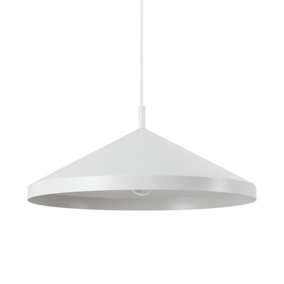 Ideal Lux Yurta Dome Pendant Ceiling Light White 50Cm from B&Q