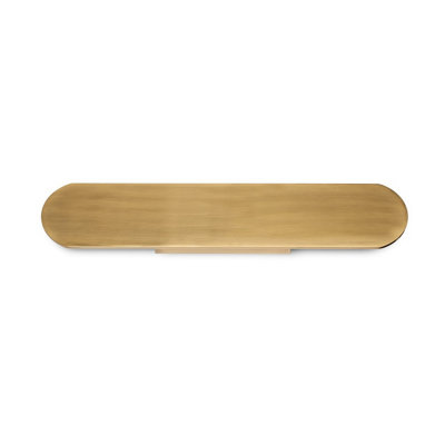 Ideal Lux Echo Wide Flush Integrated Led Wall Lamp Brass 60Cm 3000K from B&Q