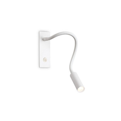 B&Q -  Luminosa Io Wall Reading Light White 3000K