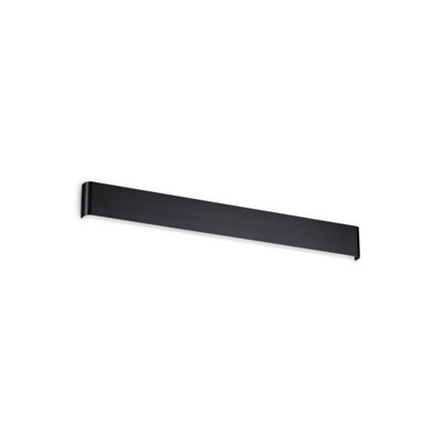 Ideal Lux Delta 83Cm Integrated Led Wall Lamp Black3000K from B&Q