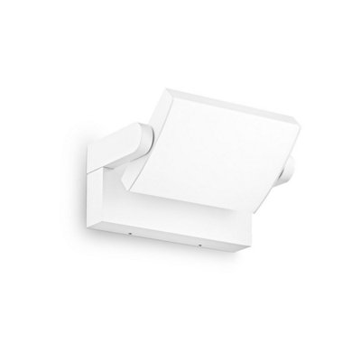 Ideal Lux Swipe Led Outdoor Down Wall Lamp White3000KIp54 from B&Q
