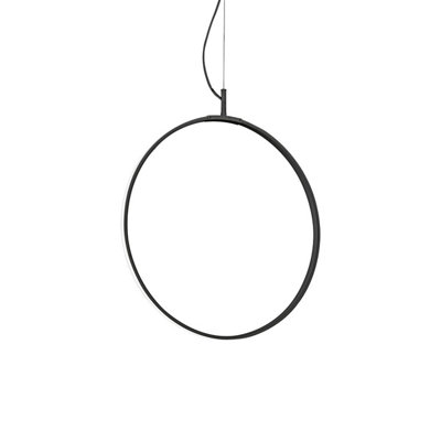 Ideal Lux Circus 44Cm Integrated Led Pendant Ceiling Light Black3000K from B&Q