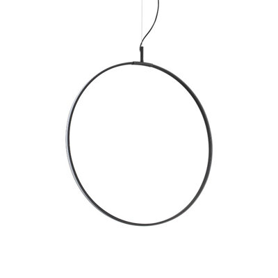 Ideal Lux Circus 60Cm Integrated Led Pendant Ceiling Light Black3000K from B&Q