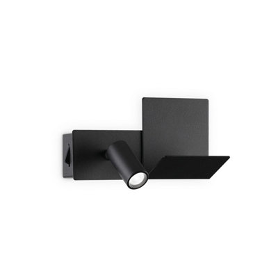 Ideal Lux Komodo-1 Led Reading Light BlackIn-Built Switch3000KNon-Dim from B&Q