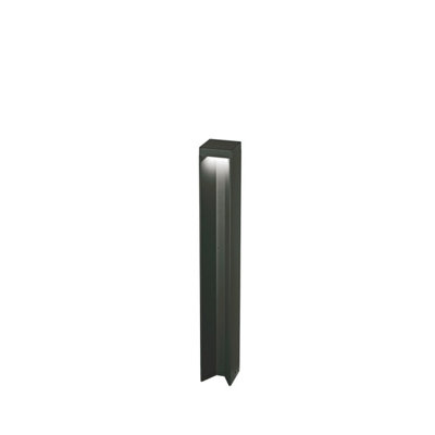 Ideal Lux Kurt Led Outdoor Bollard Black4000KIp54Non-Dim from B&Q