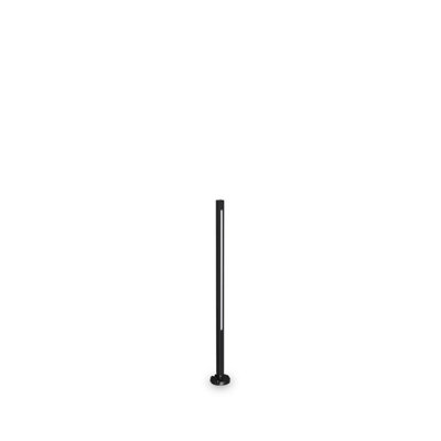 Ideal Lux Jedi 80Cm Led Outdoor Bollard Black3000KIp65Non-Dim from B&Q