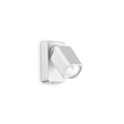 Ideal Lux Rudy Single Spotlight White from B&Q