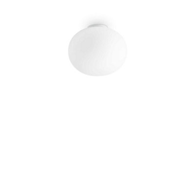 B&Q -  Luminosa Cotton Globe Ceiling Light White 30Cm