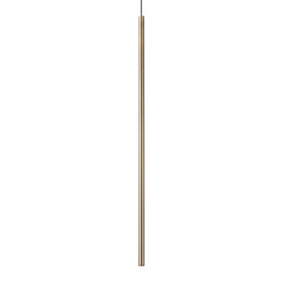 Ideal Lux Filo Integrated Led Pendant Ceiling Light Brass 160Lm 3000K from B&Q
