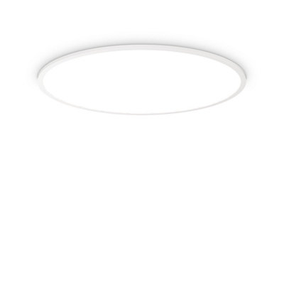 Ideal Lux Fly 90Cm Integrated Led Semi Flush Light White4000KIp40 from B&Q