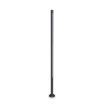 Ideal Lux Jedi 160Cm Led Outdoor Bollard Anthracite3000KIp65Non-Dim from B&Q