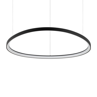 Luminosa Lighting Light/Black Luminosa Ing Luminosa Gemini Integrated Led Pendant Ceiling 3000K 105Cm