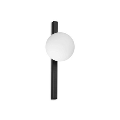 Ideal Lux Binomio Wall Lamp Black from B&Q
