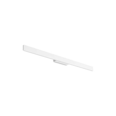 Ideal Lux Linea Outdoor Flush Wall Lamp White 1950Lm 3000K Ip54 from B&Q