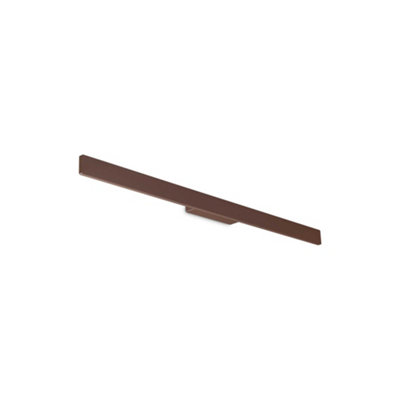 Ideal Lux Linea Outdoor Flush Wall Lamp Coffee 1950Lm 3000K Ip54 from B&Q