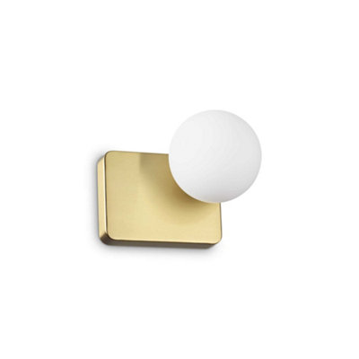 Ideal Lux Penta Wall Lamp Brass from B&Q