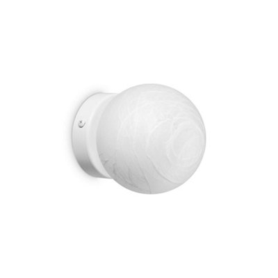 Ideal Lux Carta Wall Lamp White 10Cm from B&Q