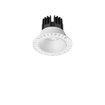 Ideal Lux Game Integrated Led Trimless Round Recessed Downlight White 1100Lm 3000K from B&Q