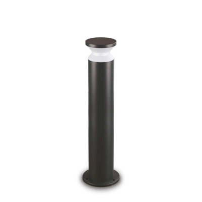 Ideal Lux Torre Outdoor Bollard Black Ip65 from B&Q
