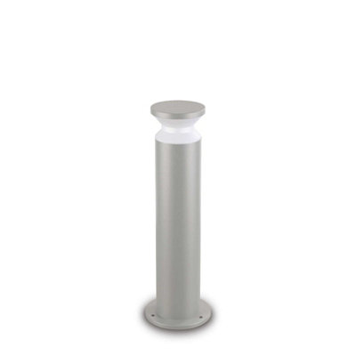 Ideal Lux Torre Outdoor Bollard Grey Ip44 from B&Q