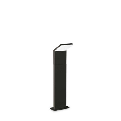 Ideal Lux Style Integrated Led 50Cm Outdoor Bollard Black 1050Lm 3000K Ip54 from B&Q