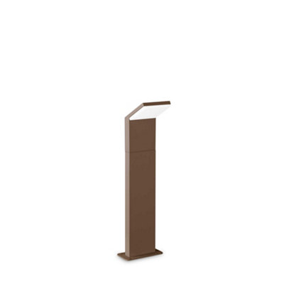 Ideal Lux Style Integrated Led 50Cm Outdoor Bollard Coffee 1100Lm 4000K Ip54 from B&Q