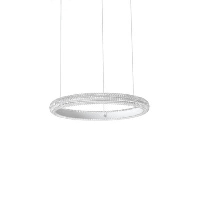 Ideal Lux Miracle 40Cm Led Integrated Led Pendant Ceiling Light White 3000K from B&Q