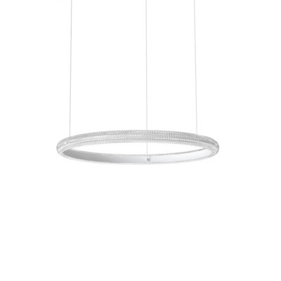 Ideal Lux Miracle 60Cm Led Integrated Led Pendant Ceiling Light White 3000K from B&Q