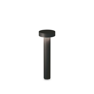Ideal Lux Tesla 4 Light 60Cm Outdoor Bollard Black Ip44 from B&Q