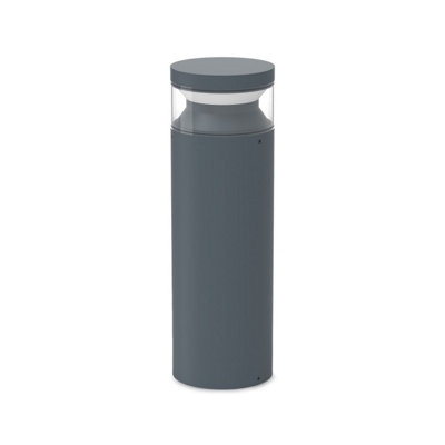 Ideal Lux Boeing 40Cm Led Outdoor Bollard Anthracite 3000K Ip65 from B&Q
