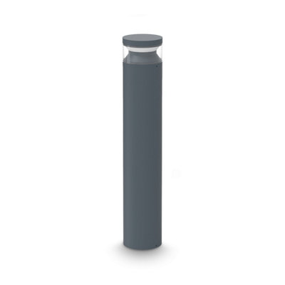 Ideal Lux Boeing 70Cm Led Outdoor Bollard Anthracite 3000K Ip65 from B&Q