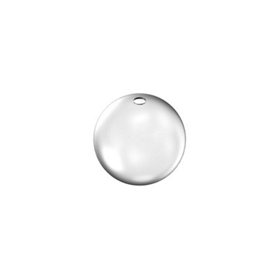 B&Q -  Rubber Globe Glass Shade Satin 15Cm