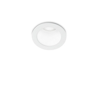 Ideal Lux Quark 2.8Cm Led Recessed Downlight White 3000K from B&Q