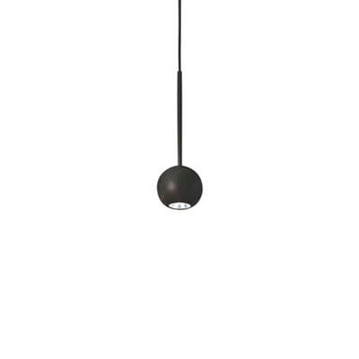 Ideal Lux Archimede Integrated Led Globe Pendant Ceiling Light Black 250Lm 3000K from B&Q