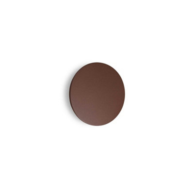 Ideal Lux Punto Integrated Led Outdoor Flush Wall Lamp Coffee Brown 1400Lm 3000K Ip54 from B&Q