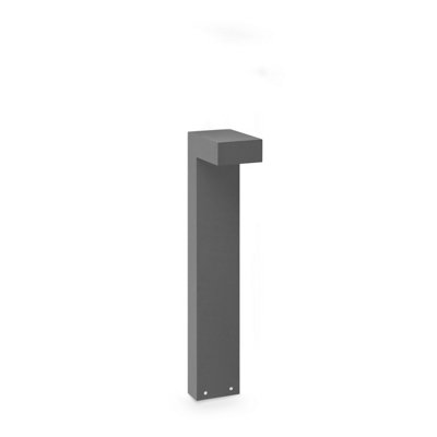 Luminosa Lighting Luminosa Sirio 60Cm Outdoor Bollard Anthracite 1X Led 1100Lm 3000K Ip65 from B&Q