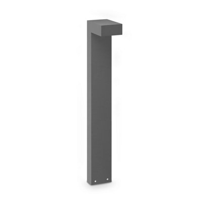 Luminosa Lighting Luminosa Sirio 80Cm Outdoor Bollard Anthracite 1X Led 1100Lm 3000K Ip65 from B&Q
