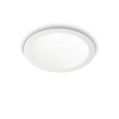 Ideal Lux Game 12Cm Led Recessed Downlight White 2700K from B&Q