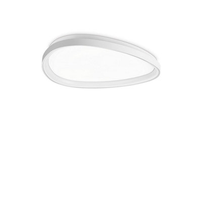 Ideal Lux Gemini 61Cm Led Integrated Led Semi Flush Ceiling Light White 2700K from B&Q