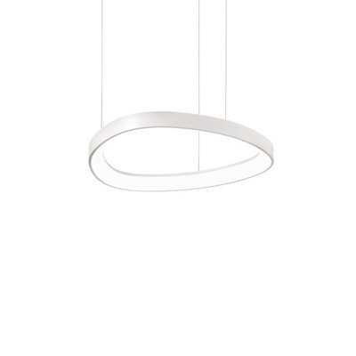 Ideal Lux Gemini 42.5Cm Led Integrated Led Pendant Ceiling Light White 2700K from B&Q