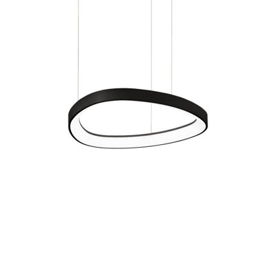 Ideal Lux Gemini 42.5Cm Led Integrated Led Pendant Ceiling Light Black 2700K from B&Q