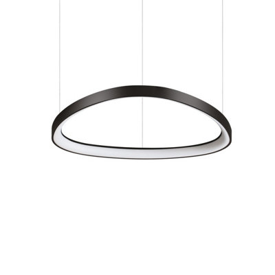 Ideal Lux Gemini 61Cm Led Integrated Led Pendant Ceiling Light Black 2700K from B&Q