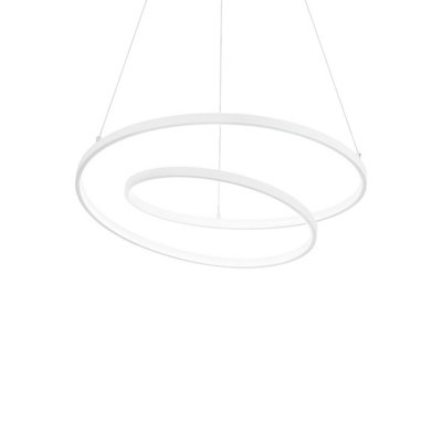Ideal Lux Oz 60Cm Integrated Led Pendant Ceiling Light White 2700K from B&Q