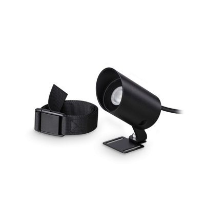 Ideal Lux Koala 7W Strap On Led Outdoor Display Light Black 3000K Ip65 from B&Q